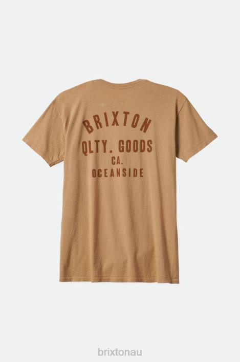 Apparel Mojave Garment Dye Brixton 0FDH39 Men Woodburn Oceanside S/S Standard Tee