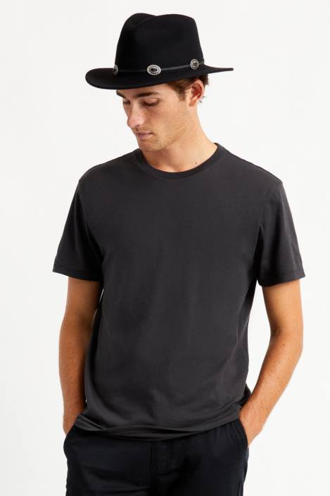 Accessories Black Brixton 0FDH362 Unisex Adjustable Western Hat Band