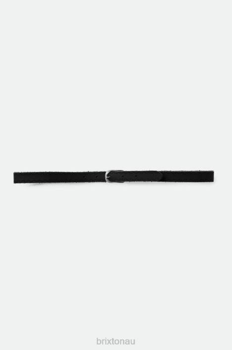 Accessories Black Brixton 0FDH365 Unisex Adjustable Buckle Hat Band