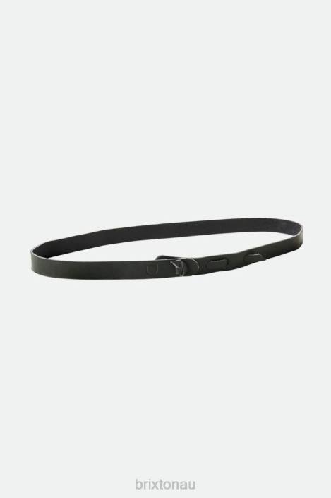Accessories Black Brixton x Artifact 0FDH372 Unisex Leather Adjustable Hat Band