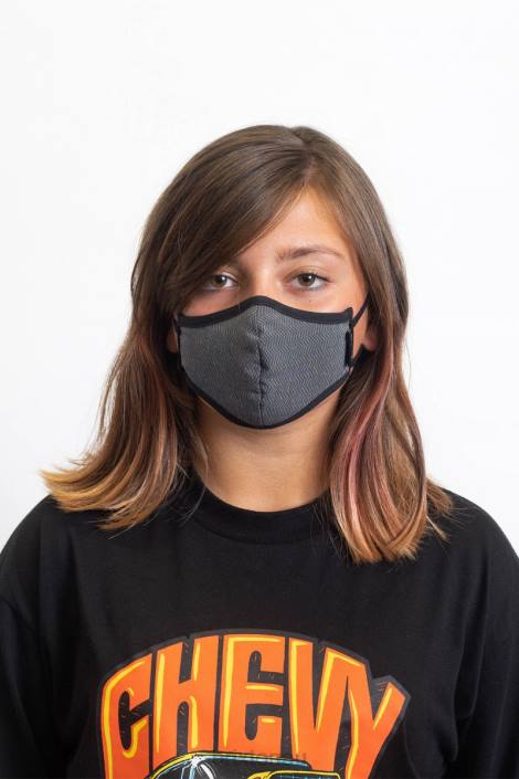 Accessories Black Herringbone Brixton 0FDH408 Unisex Youth Antimicrobial Face Mask