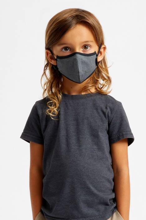 Accessories Black Herringbone Brixton 0FDH408 Unisex Youth Antimicrobial Face Mask