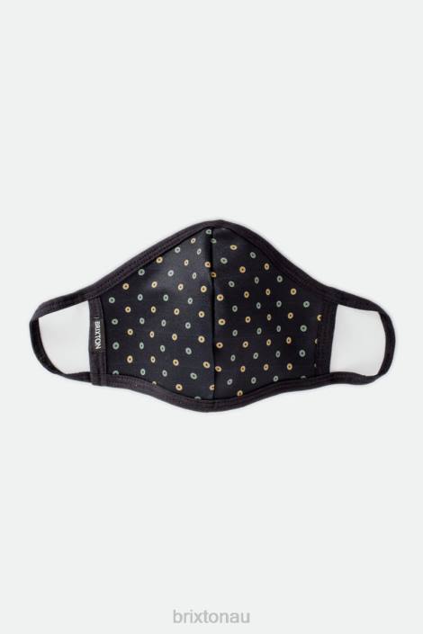 Accessories Black Polka Brixton 0FDH397 Unisex Reversible Face Mask
