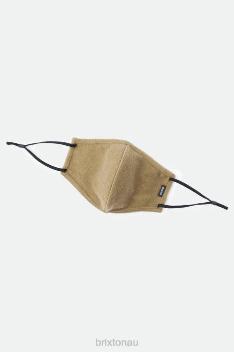 Accessories Military Olive Brixton 0FDH394 Unisex Arctic Fleece Face Mask