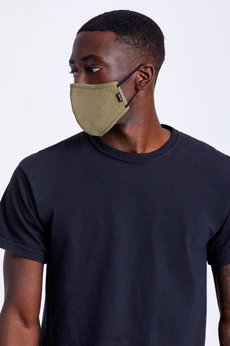 Accessories Military Olive Brixton 0FDH394 Unisex Arctic Fleece Face Mask