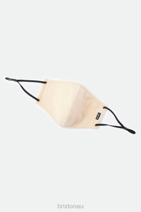 Accessories Oatmeal Brixton 0FDH395 Unisex Arctic Fleece Face Mask