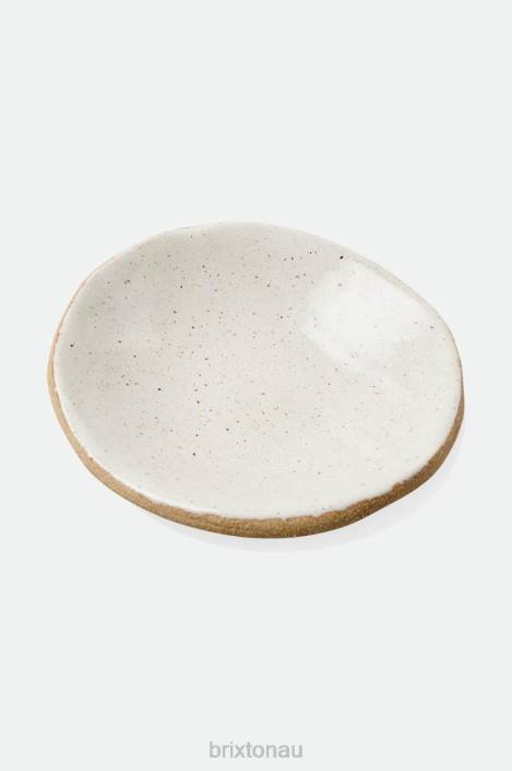 Accessories Beige Brixton x O-M 0FDH369 Unisex Hand Crafted Ceramic Catch All Dish