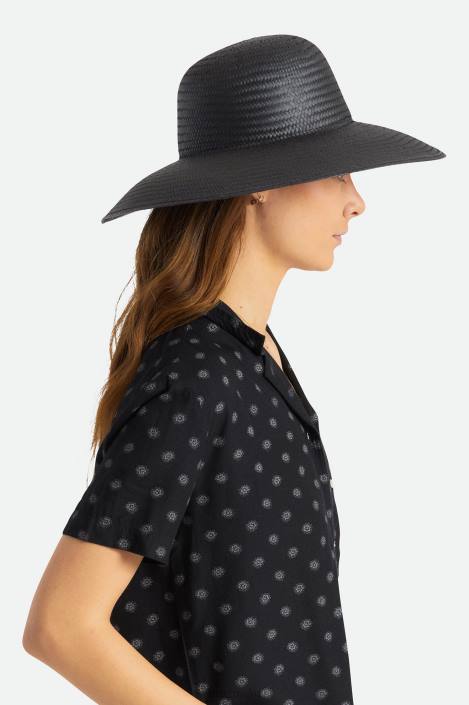 Accessories Black Brixton 0FDH522 Women Janae Sun Hat
