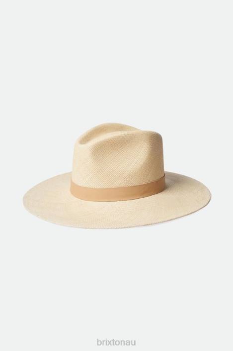 Accessories Catalina Sand Brixton 0FDH498 Women Harper Panama Straw Hat