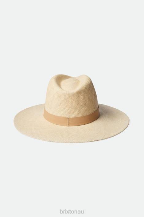 Accessories Catalina Sand Brixton 0FDH498 Women Harper Panama Straw Hat
