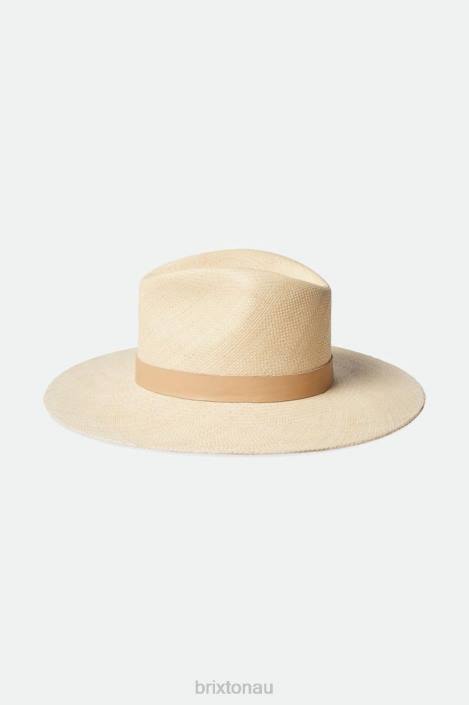 Accessories Catalina Sand Brixton 0FDH498 Women Harper Panama Straw Hat