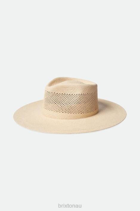 Accessories Catalina Sand Brixton 0FDH502 Women Jo Panama Straw Rancher