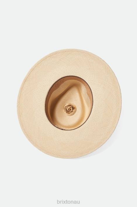 Accessories Catalina Sand Brixton 0FDH502 Women Jo Panama Straw Rancher