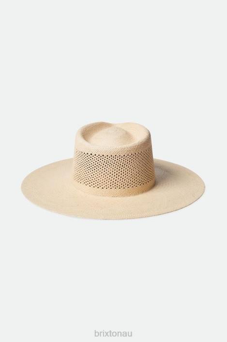 Accessories Catalina Sand Brixton 0FDH502 Women Jo Panama Straw Rancher