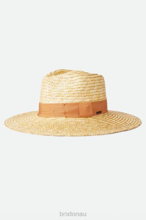 Accessories Honey/Lion Brixton 0FDH504 Women Joanna Hat