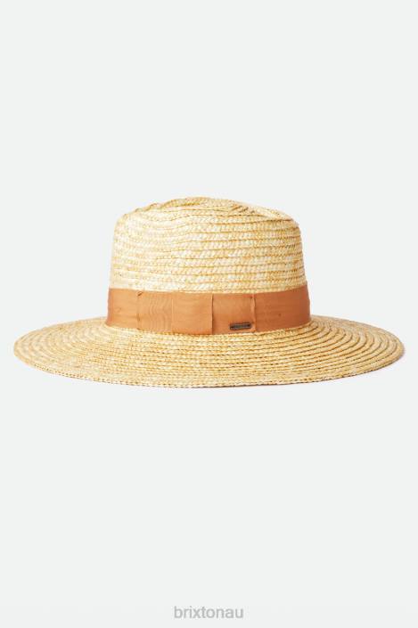 Accessories Honey/Lion Brixton 0FDH504 Women Joanna Hat