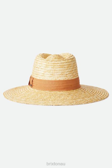 Accessories Honey/Lion Brixton 0FDH504 Women Joanna Hat