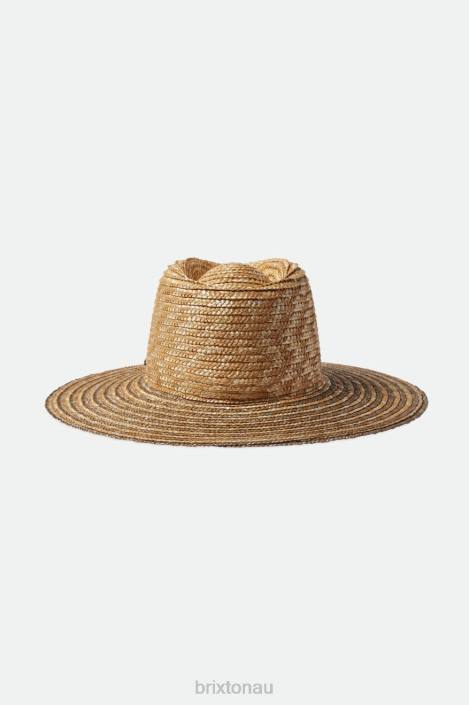 Accessories Honey/Sand Brixton 0FDH524 Women Joanna Festival Hat