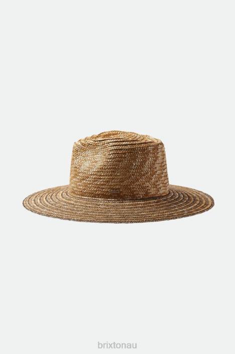 Accessories Honey/Sand Brixton 0FDH524 Women Joanna Festival Hat