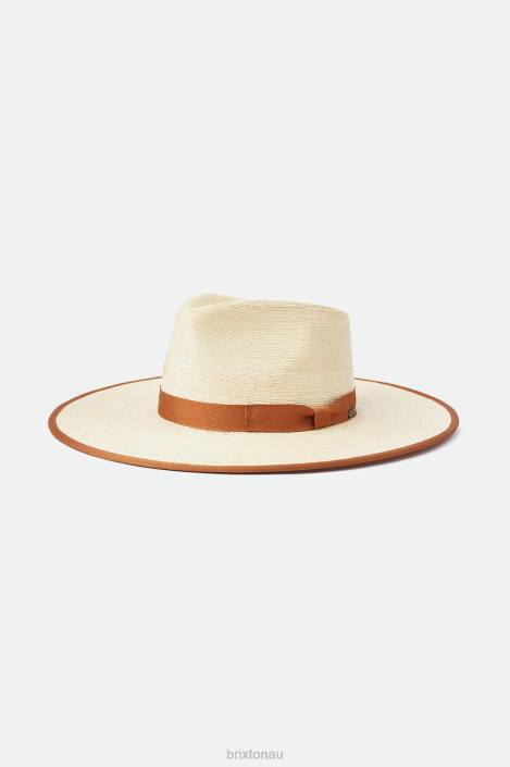 Accessories Natural Brixton 0FDH500 Women Jo Straw Rancher Hat