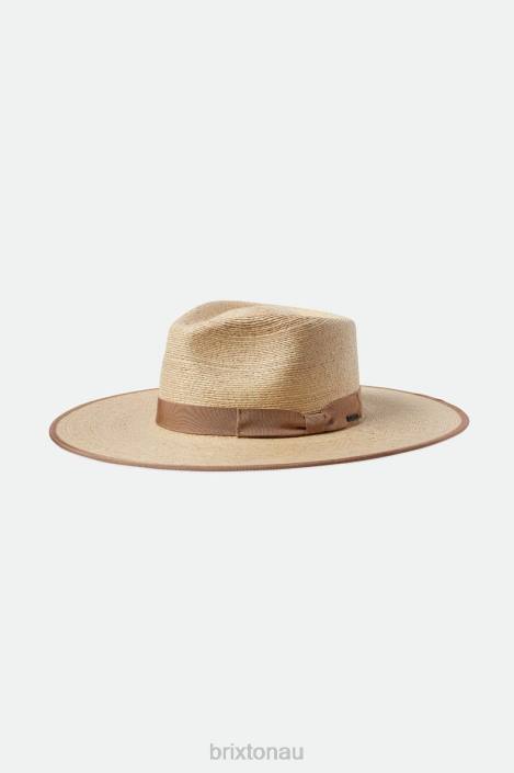 Accessories Natural Brixton 0FDH518 Women Jo Straw Rancher Hat