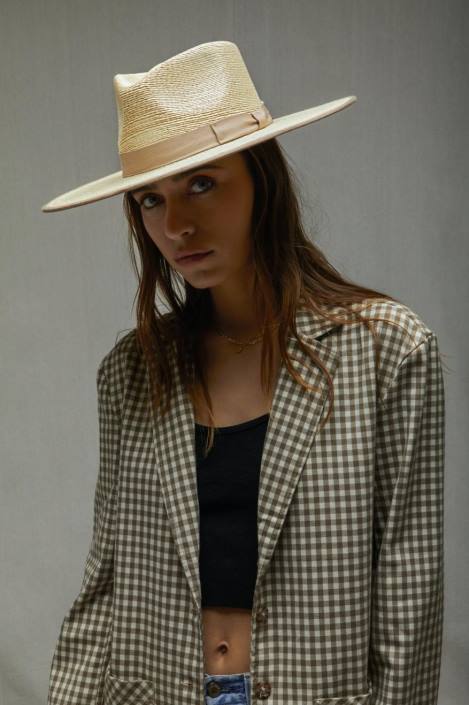 Accessories Natural Brixton 0FDH518 Women Jo Straw Rancher Hat