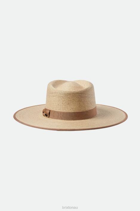 Accessories Natural Brixton 0FDH518 Women Jo Straw Rancher Hat