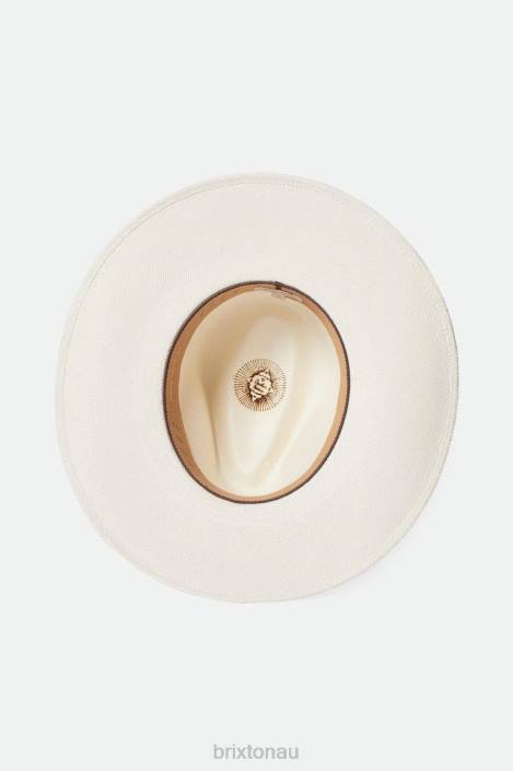 Accessories Panama White Brixton 0FDH499 Women Harper Panama Straw Hat