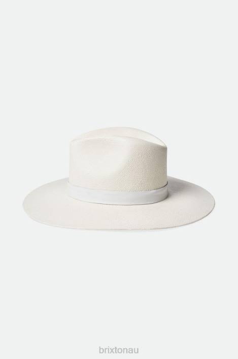 Accessories Panama White Brixton 0FDH499 Women Harper Panama Straw Hat