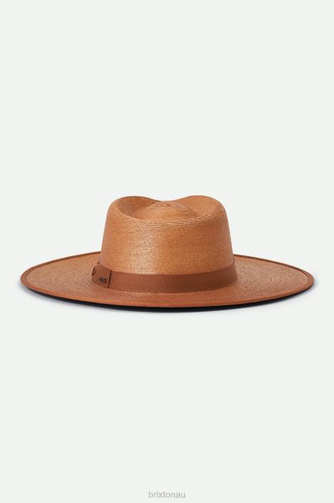 Accessories Rust Brixton 0FDH509 Women Jo Straw Rancher Hat