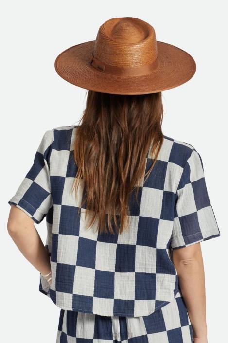 Accessories Rust Regular Tripilla Brixton 0FDH508 Women Jo Straw Rancher Hat Limited
