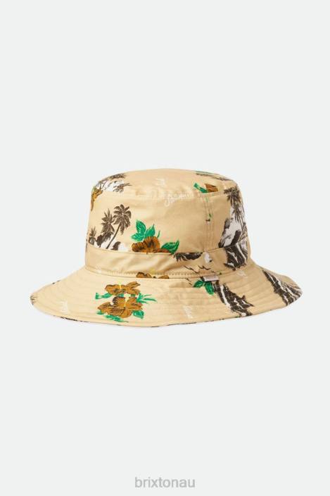 Accessories Straw Brixton 0FDH536 Women Petra Packable Bucket Hat