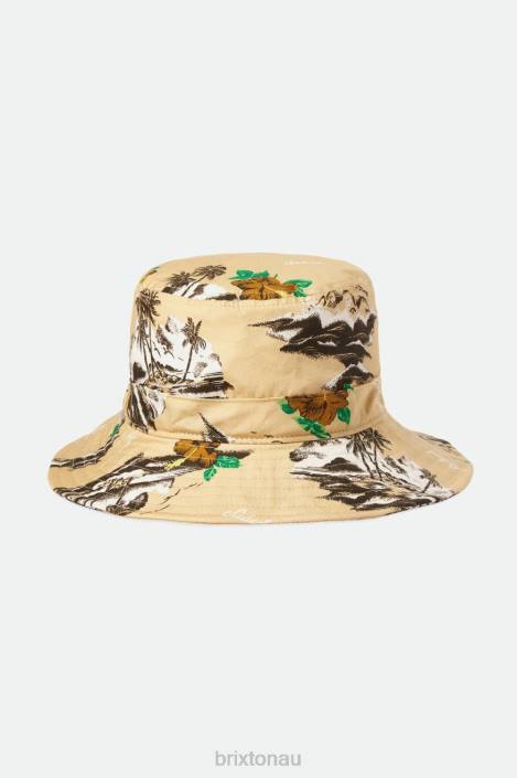 Accessories Straw Brixton 0FDH536 Women Petra Packable Bucket Hat