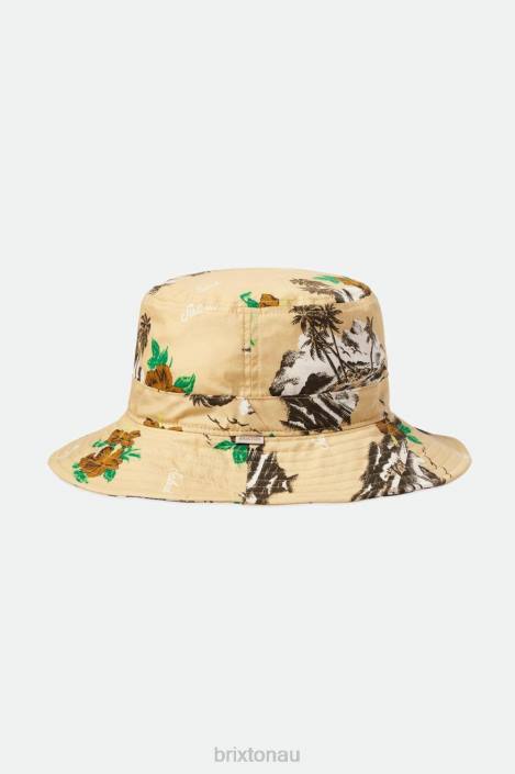 Accessories Straw Brixton 0FDH536 Women Petra Packable Bucket Hat