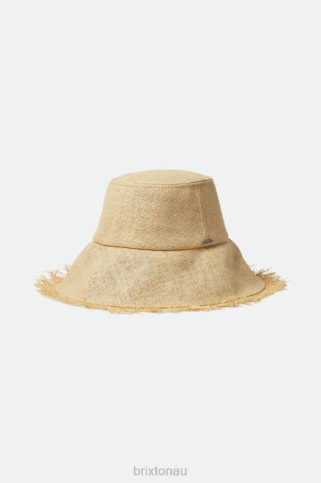 Accessories Tan Brixton 0FDH512 Women Alice Packable Bucket Hat
