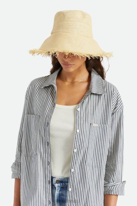 Accessories Tan Brixton 0FDH512 Women Alice Packable Bucket Hat