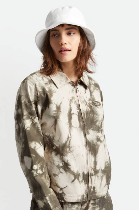 Accessories White Brixton 0FDH534 Women Nora Bucket Hat