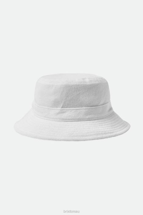 Accessories White Brixton 0FDH534 Women Nora Bucket Hat