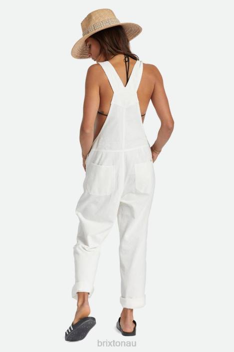 Apparel White Cord Brixton 0FDH496 Women Costa Overall