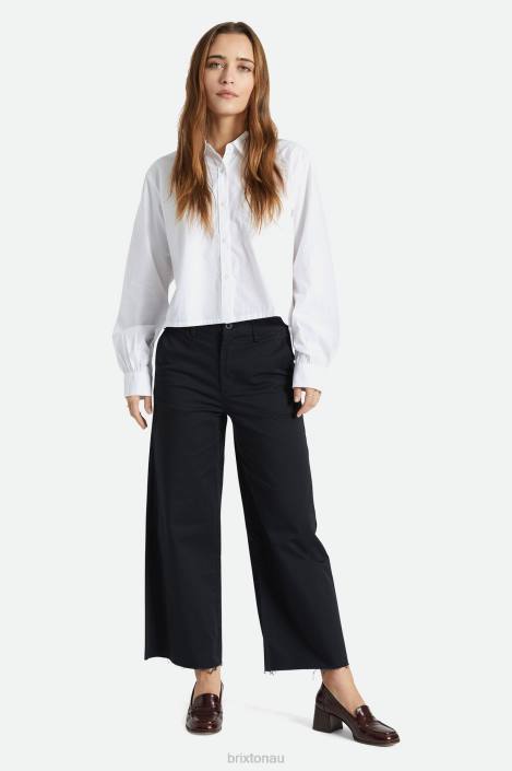 Apparel Black Brixton 0FDH476 Women Victory Wide Leg Pant