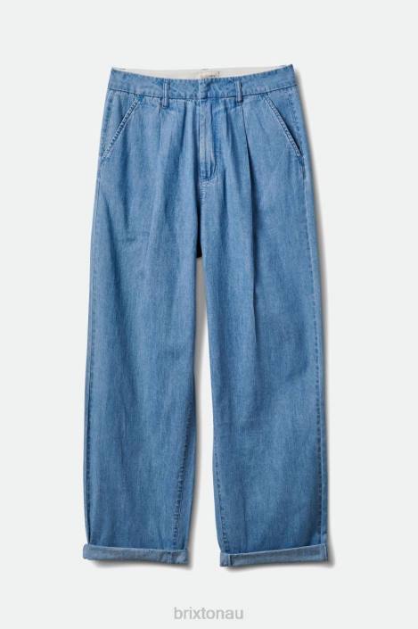 Apparel Faded Indigo Brixton 0FDH479 Women Victory Trouser Pant