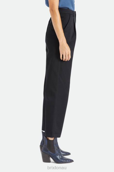 Apparel Jet Black Brixton 0FDH475 Women Victory Trouser Pant