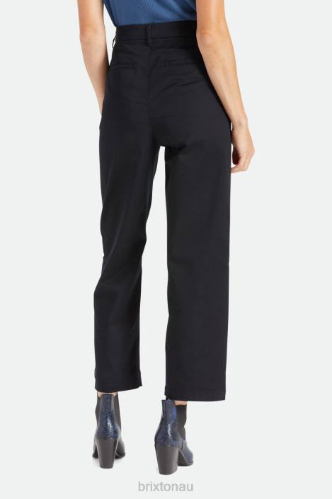 Apparel Jet Black Brixton 0FDH475 Women Victory Trouser Pant