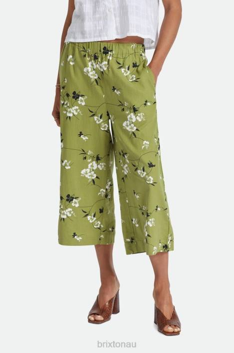Apparel Moss Brixton 0FDH468 Women Lanai Linen Wide Leg Pant