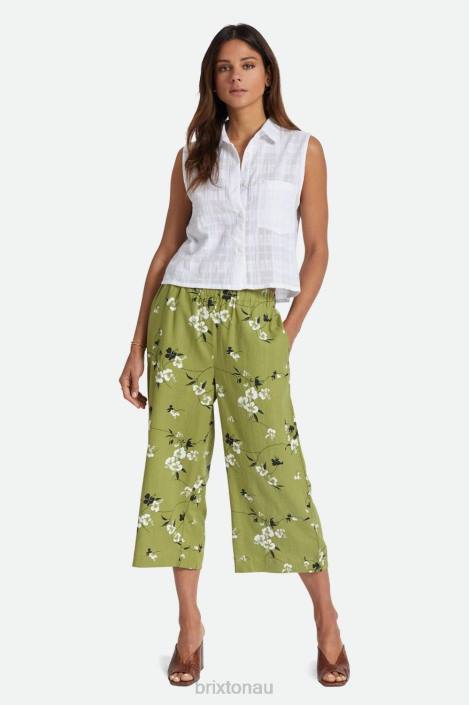 Apparel Moss Brixton 0FDH468 Women Lanai Linen Wide Leg Pant