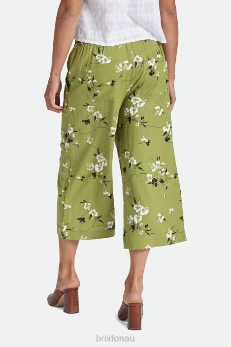 Apparel Moss Brixton 0FDH468 Women Lanai Linen Wide Leg Pant