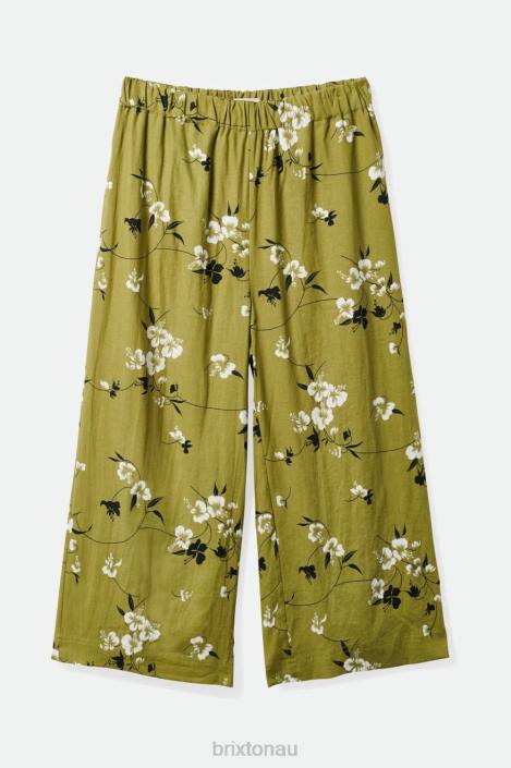 Apparel Moss Brixton 0FDH468 Women Lanai Linen Wide Leg Pant