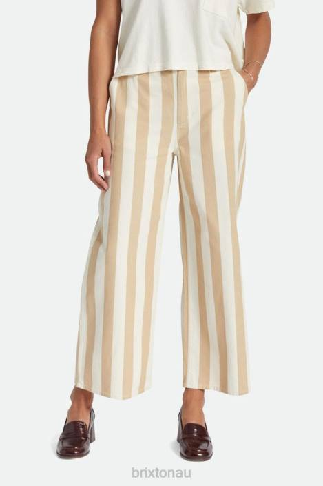 Apparel Sand Brixton 0FDH472 Women Victory Wide Leg Pant