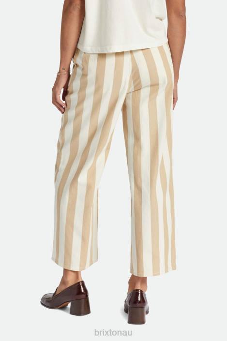 Apparel Sand Brixton 0FDH472 Women Victory Wide Leg Pant