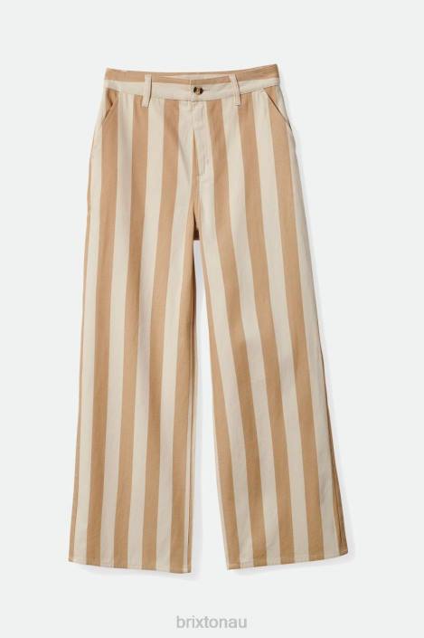 Apparel Sand Brixton 0FDH472 Women Victory Wide Leg Pant